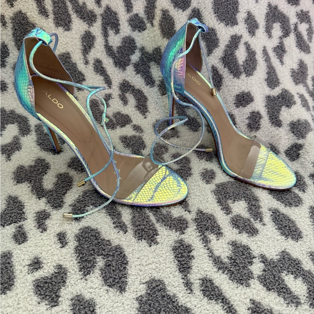 Aldo Holographic Stiletto Heels size 8